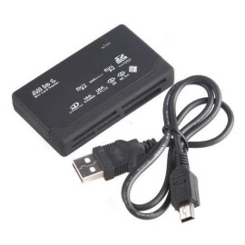 all in 1 usb 2.0 card reader multi sd xd mmc ms cf sdhc tf micromini sd m2 sdhc