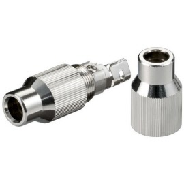 coax koppelstuk metaal