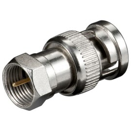 f connector male naar bnc male