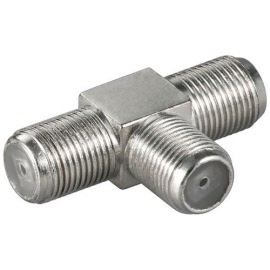 f connector t splitter