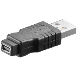 usb a male naar mini usb female adapter