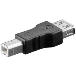 usb b male naar usb a female adapter