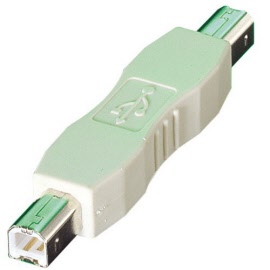 usb b male naar usb b male adapter